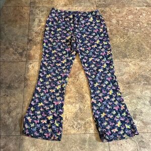 Wonder Nation Multicolor Butterfly Print Pants